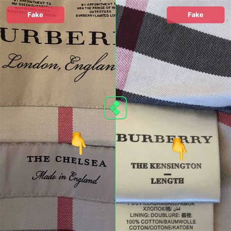 fake burberry fabric|how to authenticate burberry.